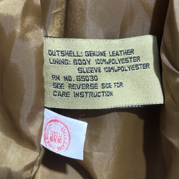 Boston Harbour Outdoorwear Suede Leather Jacket Men’s XL Brown Lined VTG - Picture 7 of 16